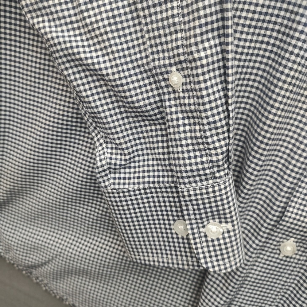 Florida Gators Southern Collegiate Men's Blue Plaid Button Up ShirtLong Sleeve M - Picture 5 of 14
